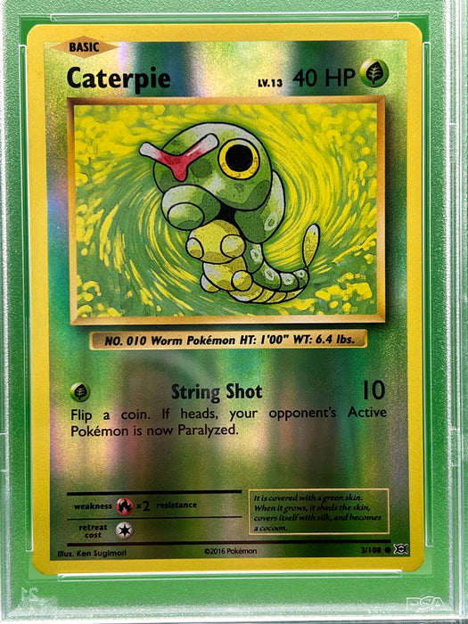 Caterpie Reverse (3/108) [XY: Evolutions] PSA 10