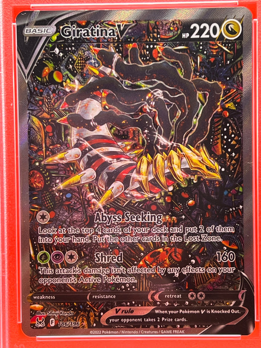 Giratina V (186/196) [Sword & Shield: Lost Origin] PSA 9