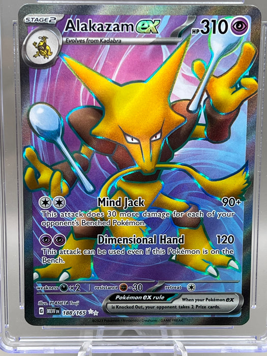 Alakazam EX (188/165) [Scarlet & Violet: 151] PRISTINE CGC 10