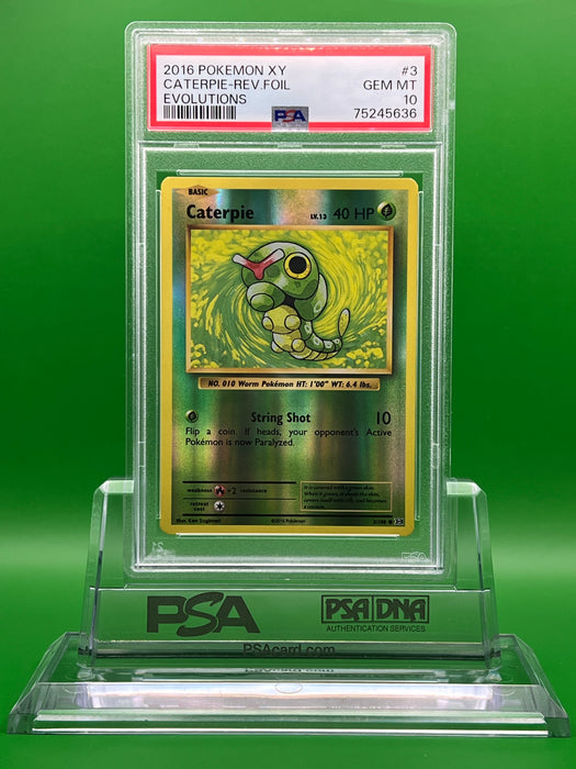 Caterpie Reverse (3/108) [XY: Evolutions] PSA 10