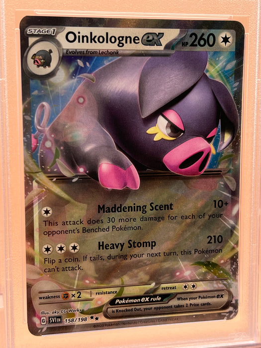 Oinkologne ex (158/198) [Scarlet & Violet: Base Set] PSA 10