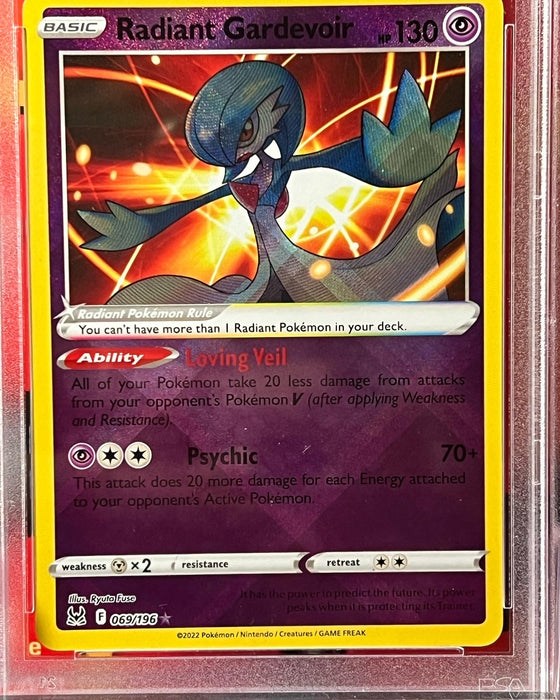 Radiant Gardevoir (069/196) [Sword & Shield: Lost Origin] PSA 9