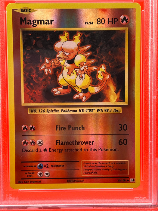 Magmar Reverse (20/108) [XY: Evolutions] PSA 10