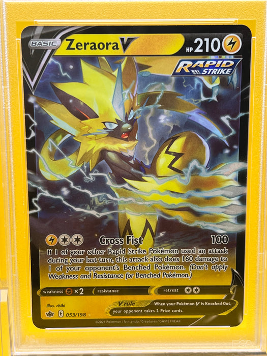 Zeraora V (053/198) [Sword & Shield: Chilling Reign] PSA 10