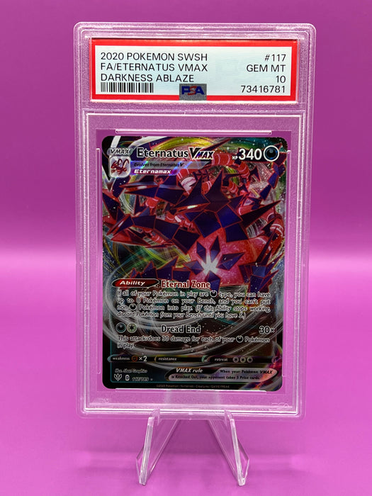 Eternatus VMAX (117/189) [Sword & Shield: Darkness Ablaze] PSA 10