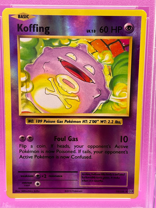 Koffing Reverse Holo (50/108) [XY: Evolutions]