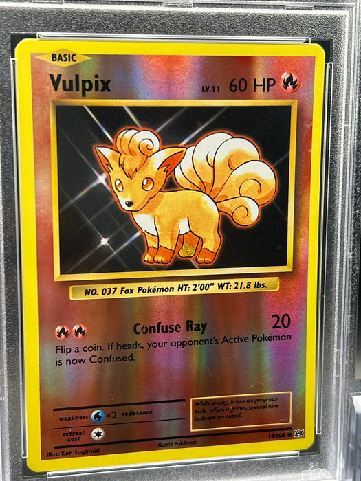 Vulpix Reverse (14/108) [XY: Evolutions] PSA 9