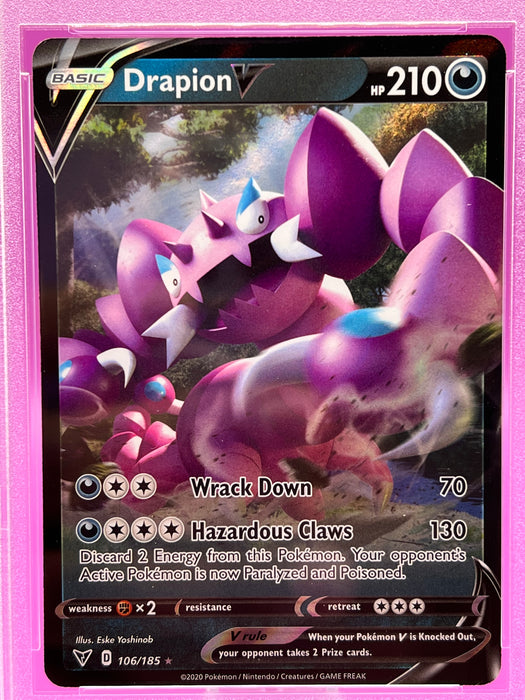 Drapion V (106/185) [Sword & Shield: Vivid Voltage] PSA 10