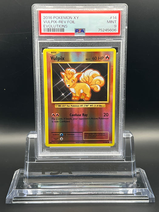 Vulpix Reverse (14/108) [XY: Evolutions] PSA 9