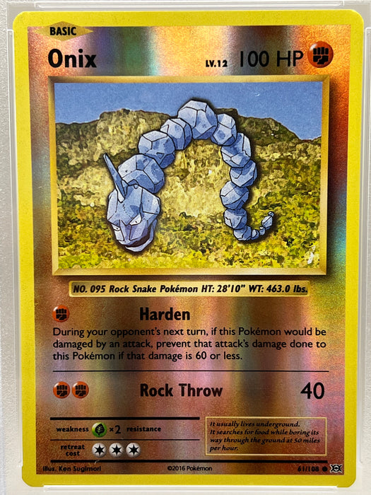 Onix Reverse (61/108) [XY: Evolutions] PSA 9