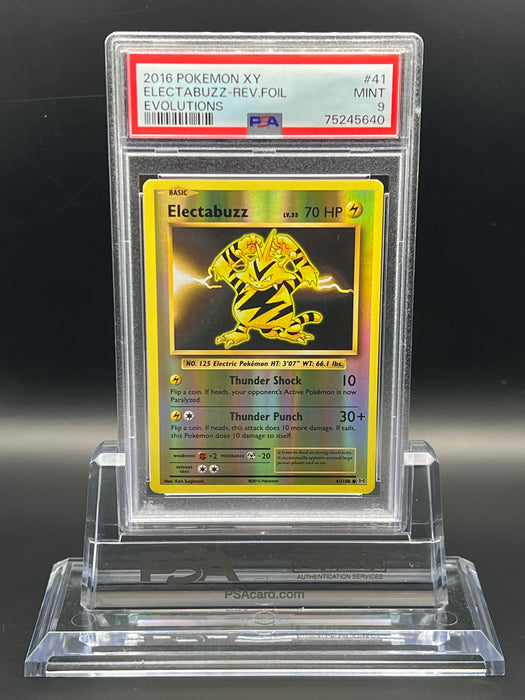 Electabuzz Reverse (41/108) [XY: Evolutions] PSA 9