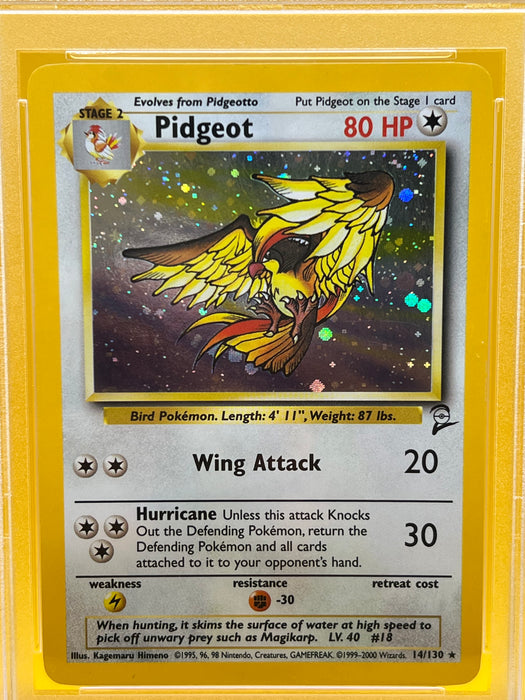 Pidgeot (14/130) [Base Set 2] PSA 7