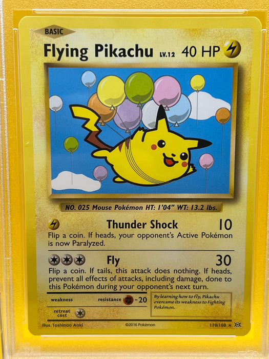 Flying Pikachu (110/108) [XY: Evolutions] PSA 9