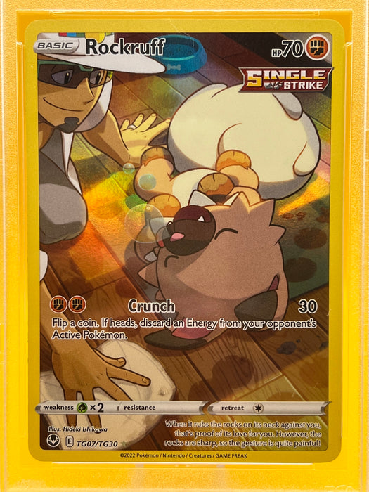 Rockruff (TG07/TG30) [Sword & Shield: Silver Tempest] PSA 10