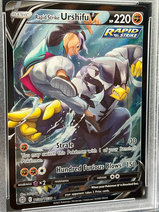 Rapid Strike Urshifu V (TG20/TG30) [Sword & Shield: Brilliant Stars] PSA 9