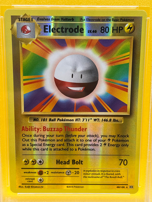 Electrode Reverse (40/108) [XY: Evolutions] PSA 9