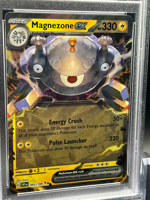 Magnezone ex (065/198) [Scarlet & Violet: Base Set] PSA 9