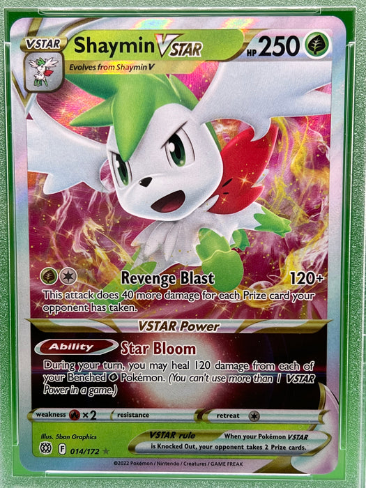 Shaymin VSTAR (014/172) [Sword & Shield: Brilliant Stars] PSA 9