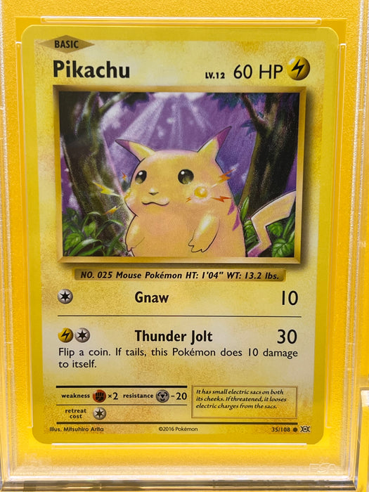 Pikachu (35/108) [XY: Evolutions] PSA 10