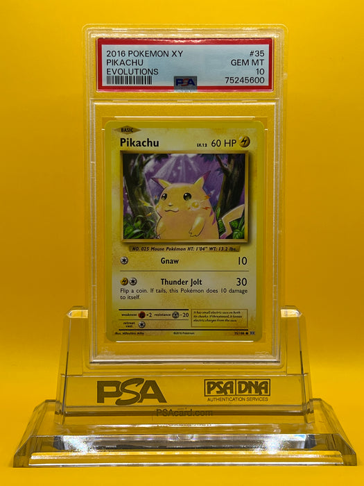 Pikachu (35/108) [XY: Evolutions] PSA 10