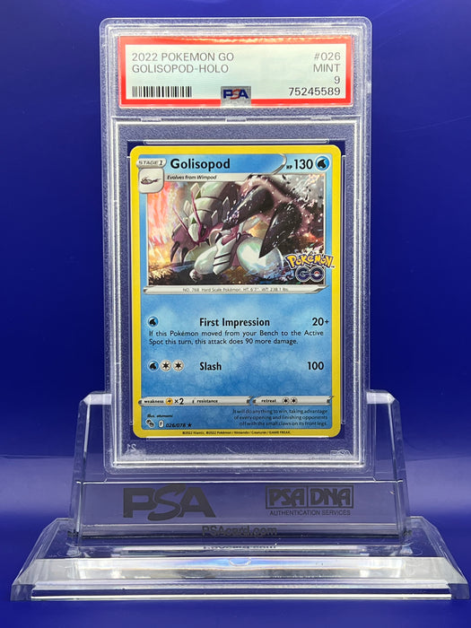 Golisopod (026/078) [Pokémon GO] PSA 9