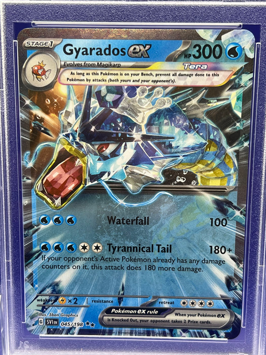 Gyarados ex (045/198) [Scarlet & Violet: Base Set] PSA 10