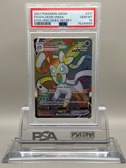 Sylveon VMAX (211/203) [Sword & Shield: Evolving Skies] PSA 10