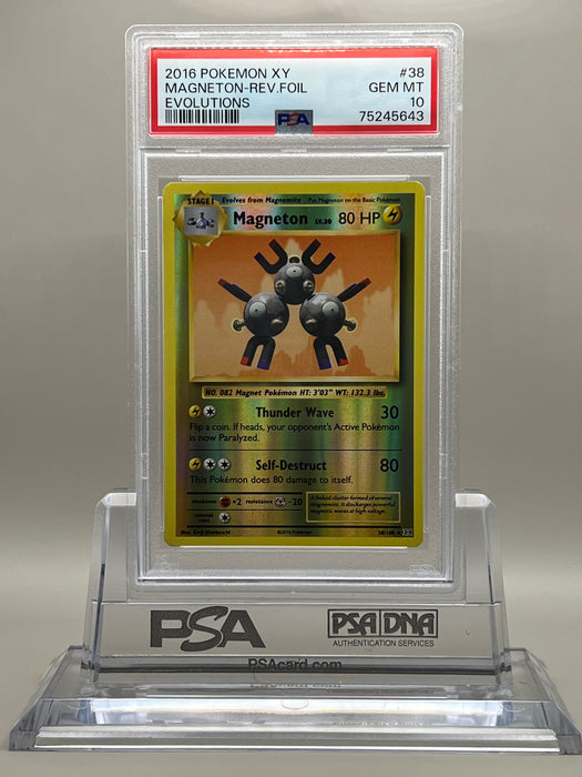 Magneton Reverse (38/108) [XY: Evolutions] PSA 10