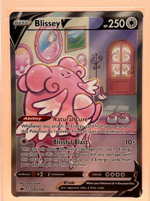 Blissey V (183/198) [Sword & Shield: Chilling Reign] PSA 10