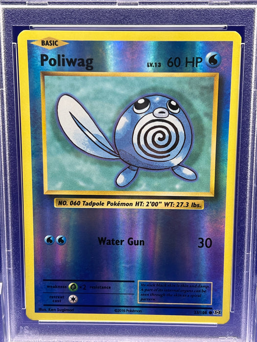 Poliwag Reverse (23/108) [XY: Evolutions] PSA 10