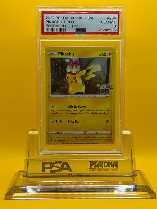 Pikachu (SWSH234) [Sword & Shield: Black Star Promos] PSA 10