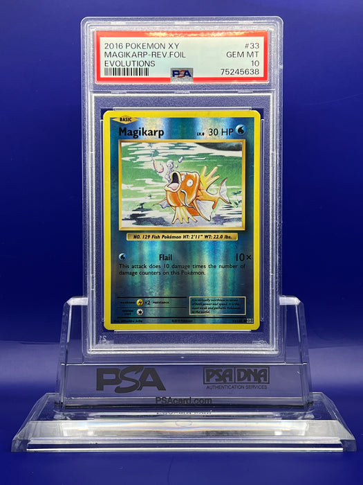 Magikarp Reverse (33/108) [XY: Evolutions] PSA 10