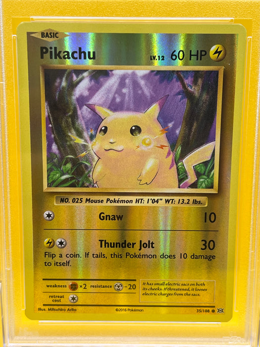 Pikachu Reverse (35/108) [XY: Evolutions] PSA 9