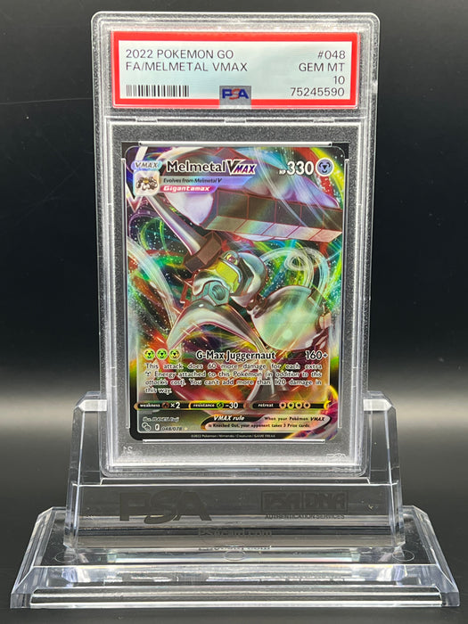 Melmetal VMAX (048/078) [Pokémon GO] PSA 10