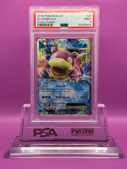 Slowbro EX (26/108) [XY: Evolutions] PSA 9