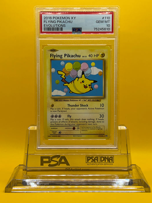 Flying Pikachu (110/108) [XY: Evolutions] PSA 10