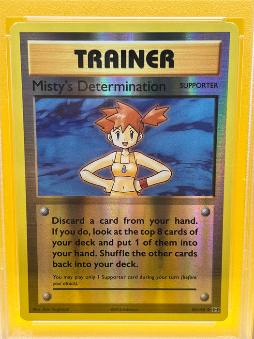 Misty's Determination (80/108) [XY: Evolutions] PSA 10