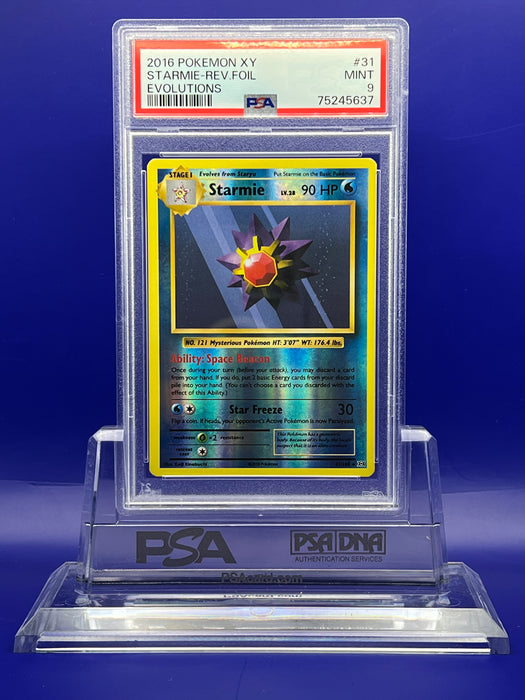 Starmie Reverse (31/108) [XY: Evolutions] PSA 9