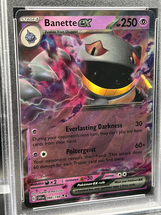 Banette ex (088/198) [Scarlet & Violet: Base Set] PSA 10