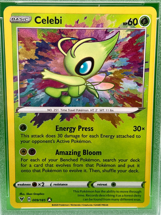 Celebi (009/185) [Sword & Shield: Vivid Voltage] PSA 8