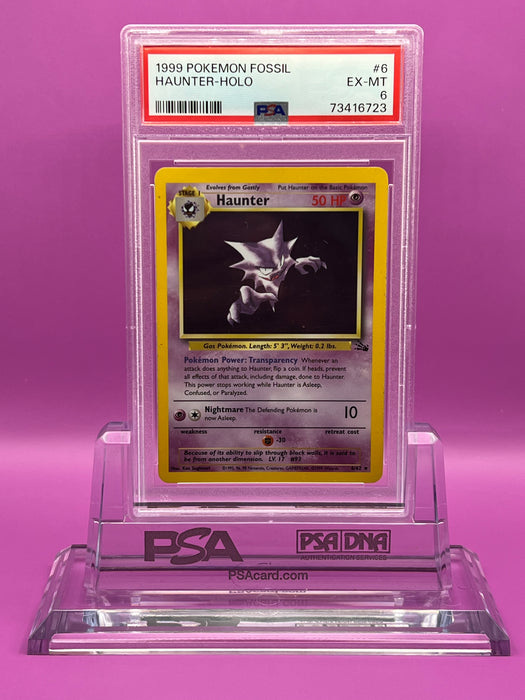 Haunter (6/62) [Fossil Unlimited] PSA 6