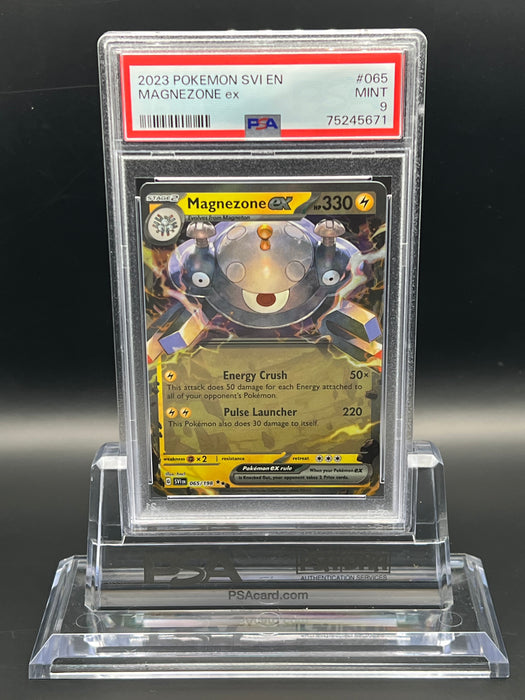 Magnezone ex (065/198) [Scarlet & Violet: Base Set] PSA 9