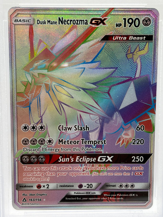 Dusk Mane Necrozma GX (163/156) [Sun & Moon: Ultra Prism] PSA 9