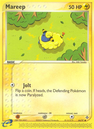 Mareep (64/97) [EX: Dragon]