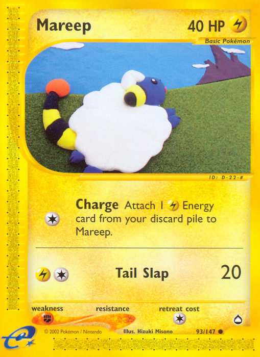 Mareep (93/147) [Aquapolis]