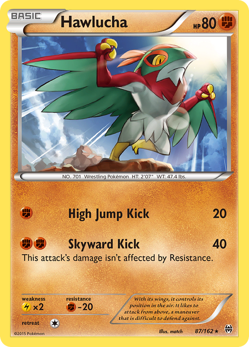 Hawlucha (87/162) [XY: BREAKthrough]